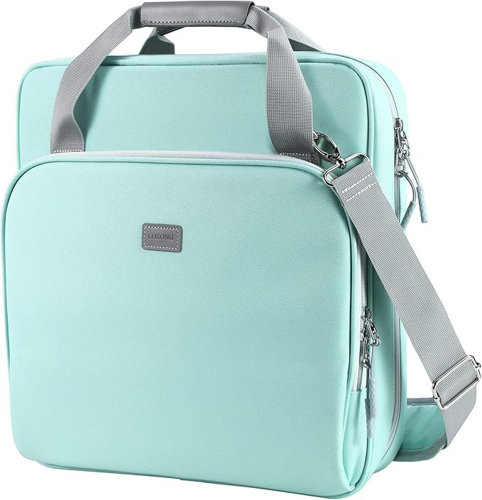 3 Ring Zipper Binder 2 Inch with Shoulder Strap 500 Sheet Capacity & Multi-Pockets for School and... | Amazon (US)