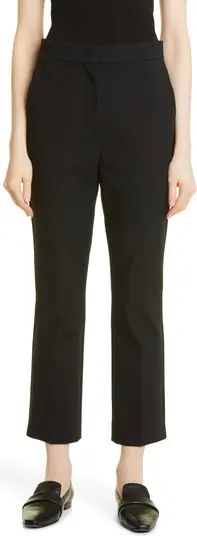 Max Mara Campos Stretch Cotton Blend Ankle Trousers | Nordstrom | Nordstrom