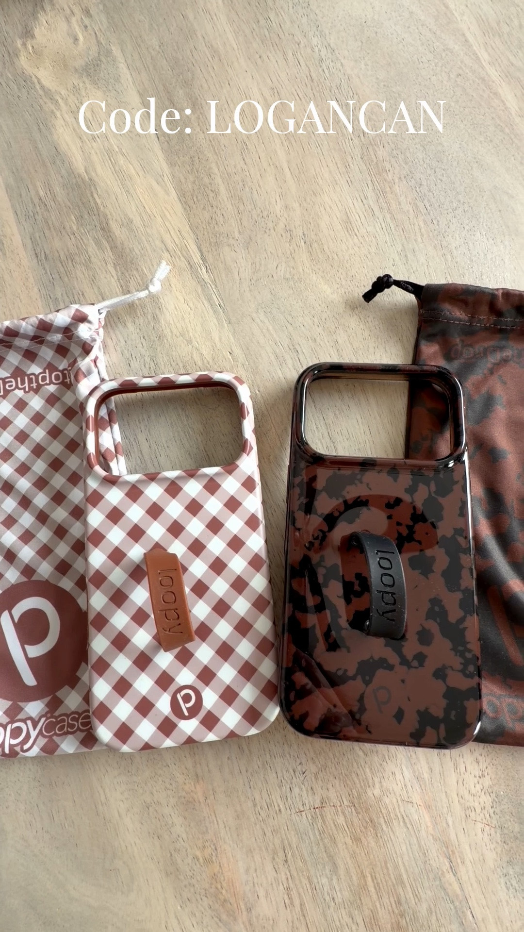 Use code: LOGANCAN for 10% off loopy cases!