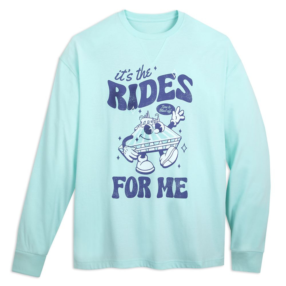 Space Mountain Long Sleeve T-Shirt for Adults | Disney Store