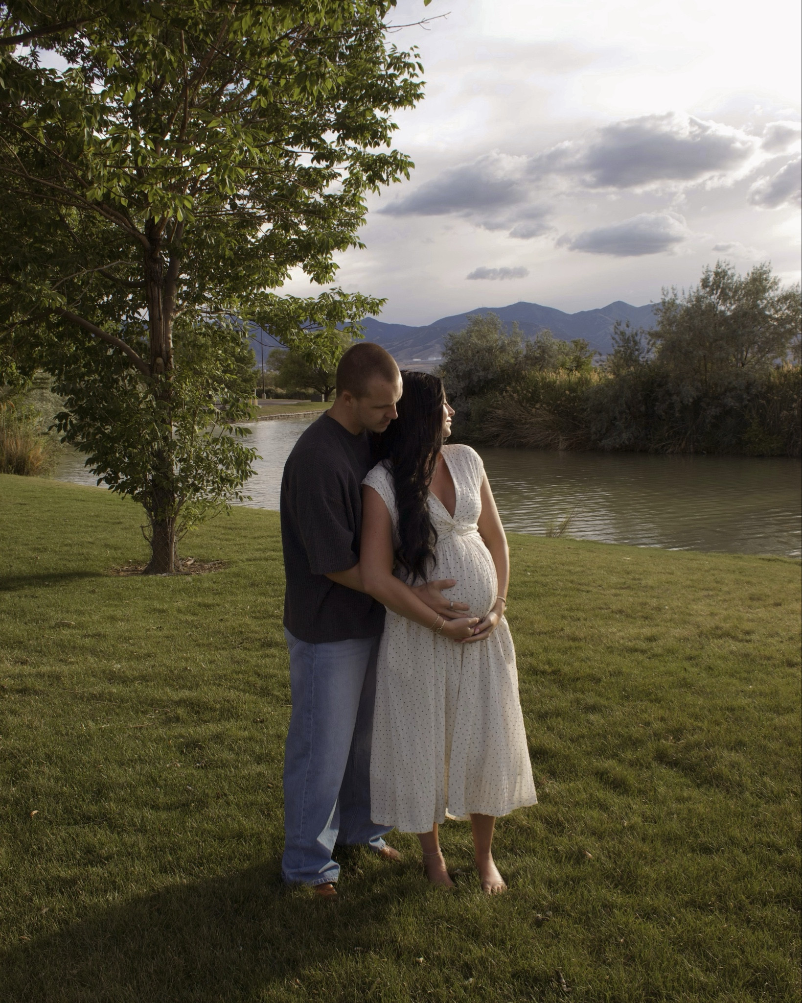 Maternity photos dress!