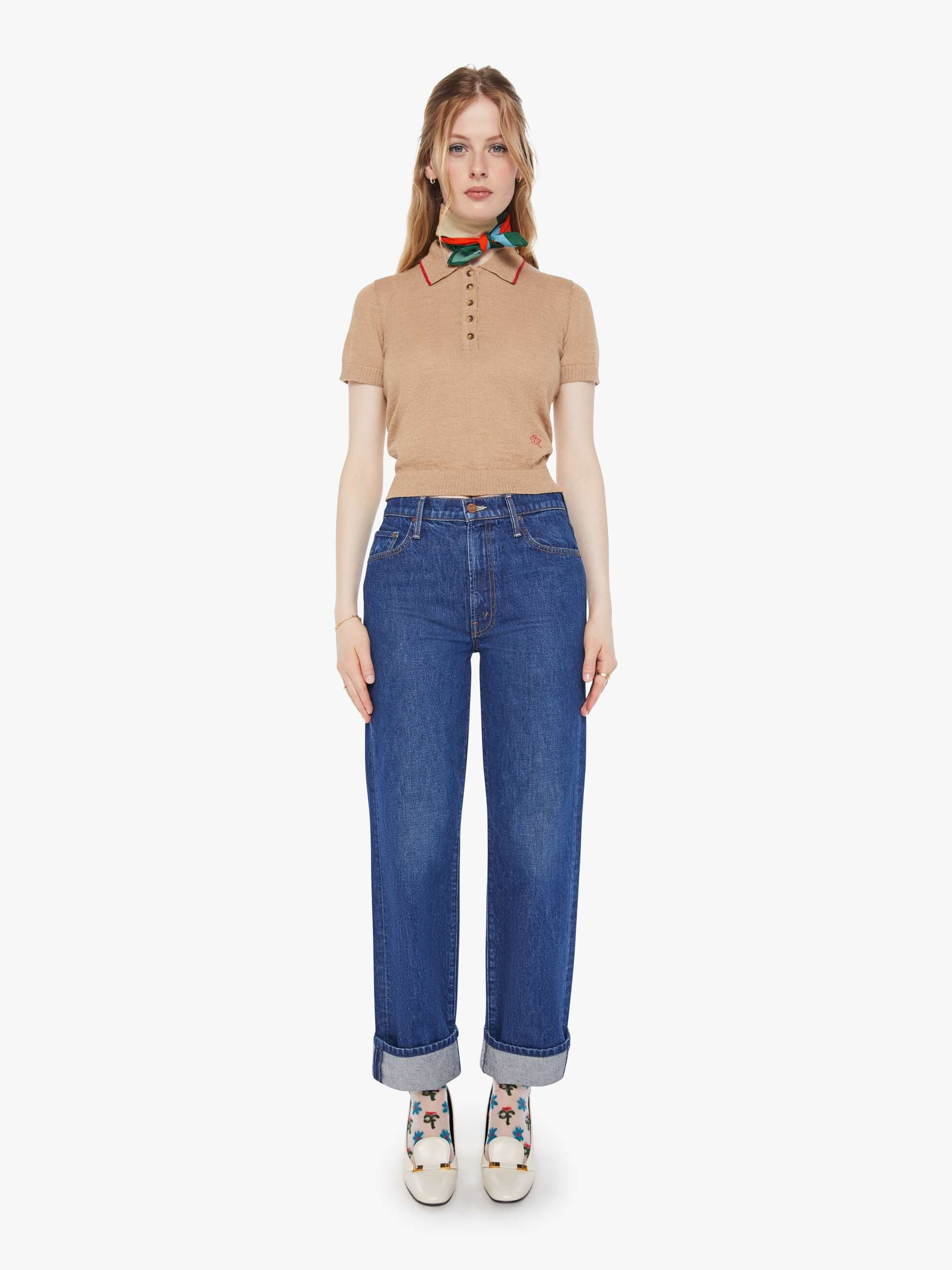 Chloe Fineman x MOTHER The Glider Hover Cuff - Cabin Fever | Mother Denim
