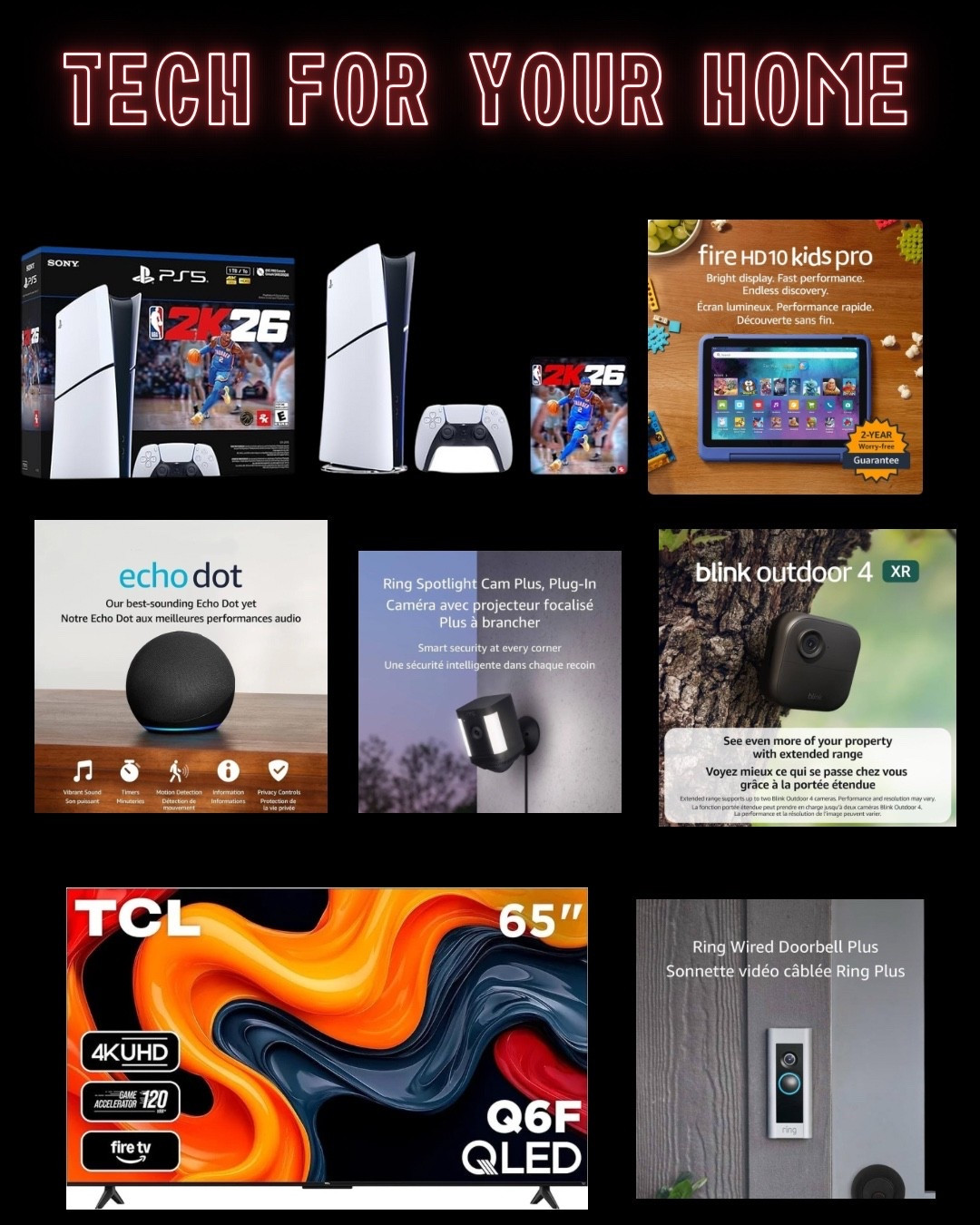 Get all the latest tech for your home during Prime Days!! 

#LTKfamily #LTKsale #LTKhome