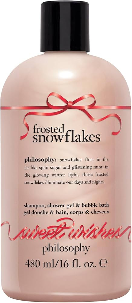 philosophy holiday 3-in-1 shampoo, shower gel & bubble bath - luxurious rich & lathering formula ... | Amazon (US)