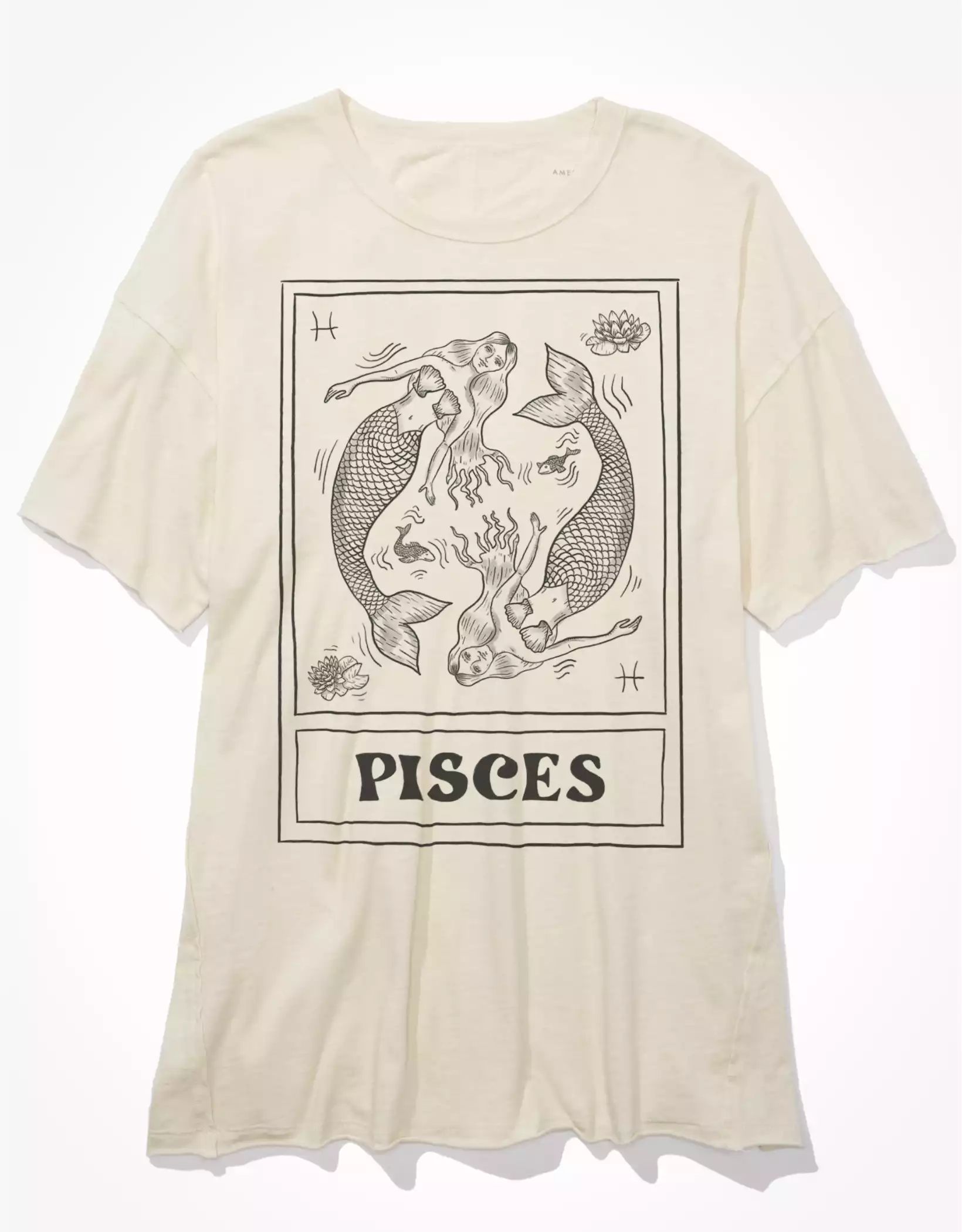 AE Oversized Pisces Tee | American Eagle Outfitters (US & CA)
