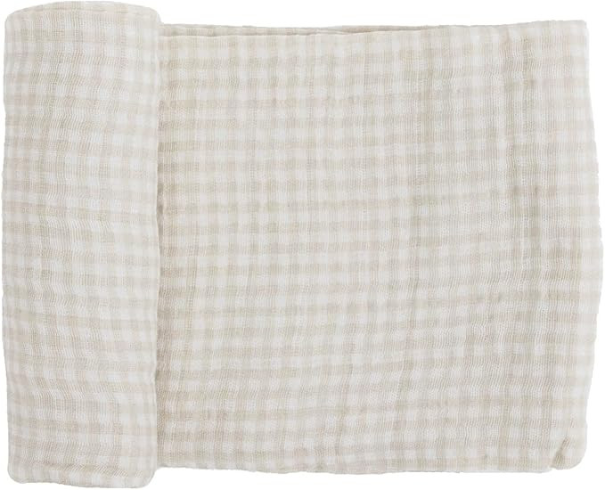 Little Unicorn Premium Cotton Swaddle Baby Blanket | Breathable Fabric | for swaddling, Play, Nur... | Amazon (US)