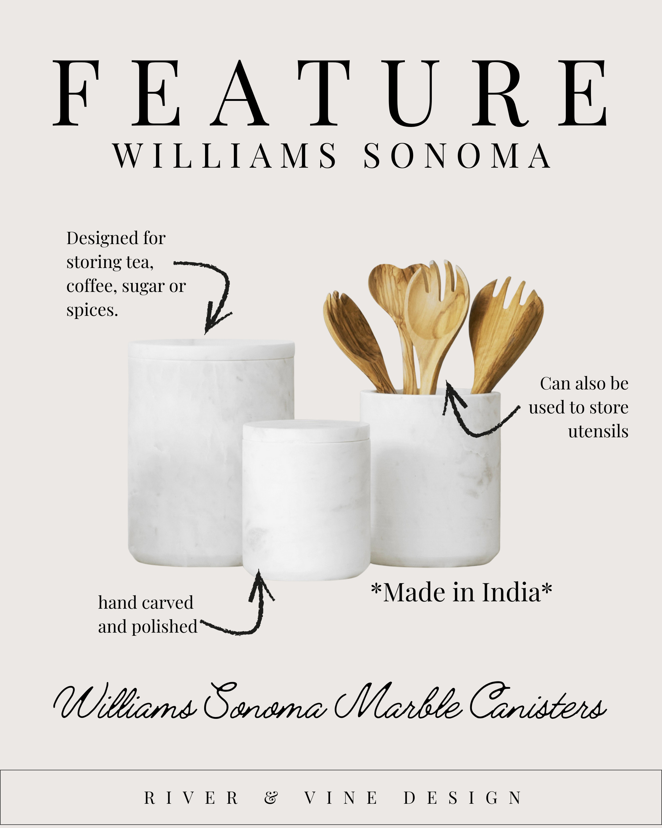 These are the kind of kitchen pieces that make everything around them look more intentional 🤍

Marble canisters = instant polish. They’re perfect for tea, coffee, sugar, or spices… but also secretly great as a utensil holder when your counter needs a little calm. Heavy, hand-carved, and timeless — these don’t slide around or feel flimsy like cheaper versions.

Design tip: repeating the same material (like marble) in small doses across a space makes a kitchen feel layered and elevated without adding clutter.

Linked here if you’re ready to swap “fine” for finished ✨ 

 #LTKHome