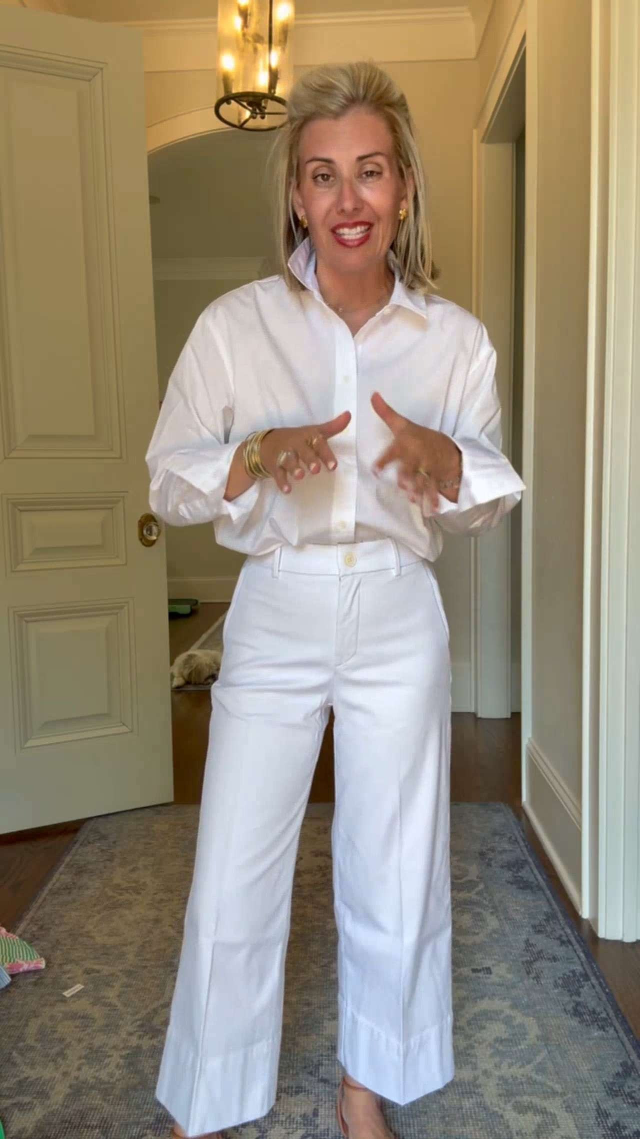 Spanx White Sale 5/20-5/25
30% off select items with code WHITE30.
This includes denim, swim cover-ups, Stretch Twill, and more.

My sizes....
Poplin Buttondown - xs
Twill Cropped Pants - xs petite
Beach Dress - small
Beach Button Down - small
Beach Shorts - small