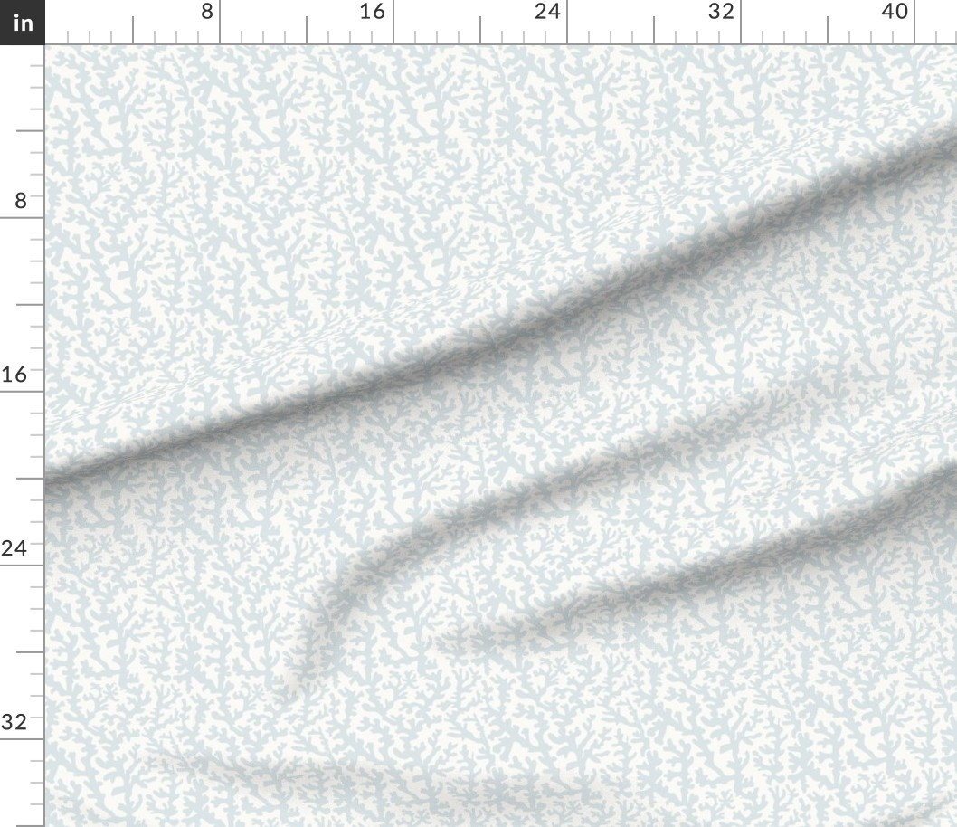 Coral Classic Glacier Fabric | Spoonflower | Spoonflower