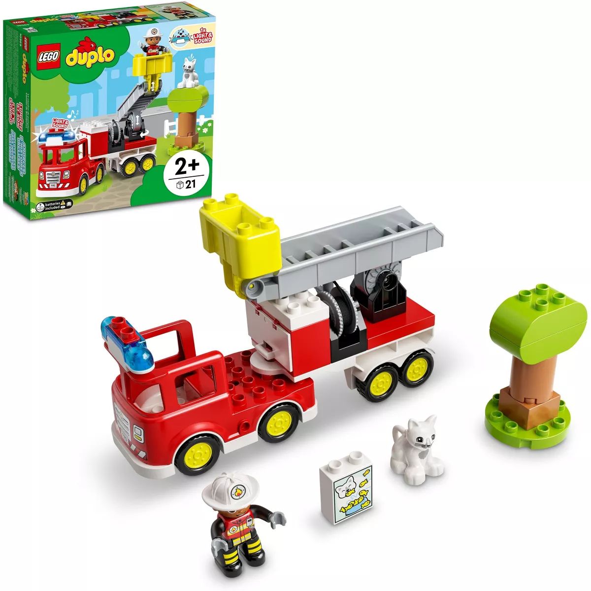 LEGO DUPLO Town Fire Engine Toy 10969 | Target