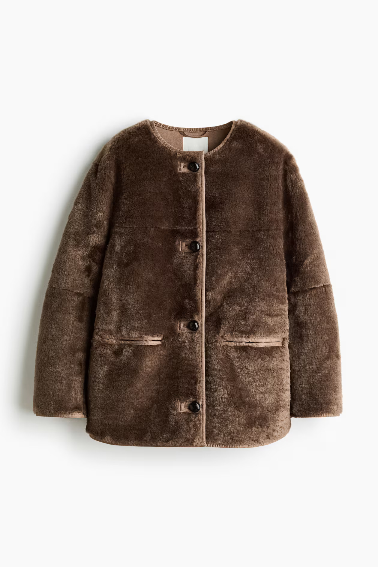 Fluffy jacket | H&M (UK, MY, IN, SG, PH, TW, HK)