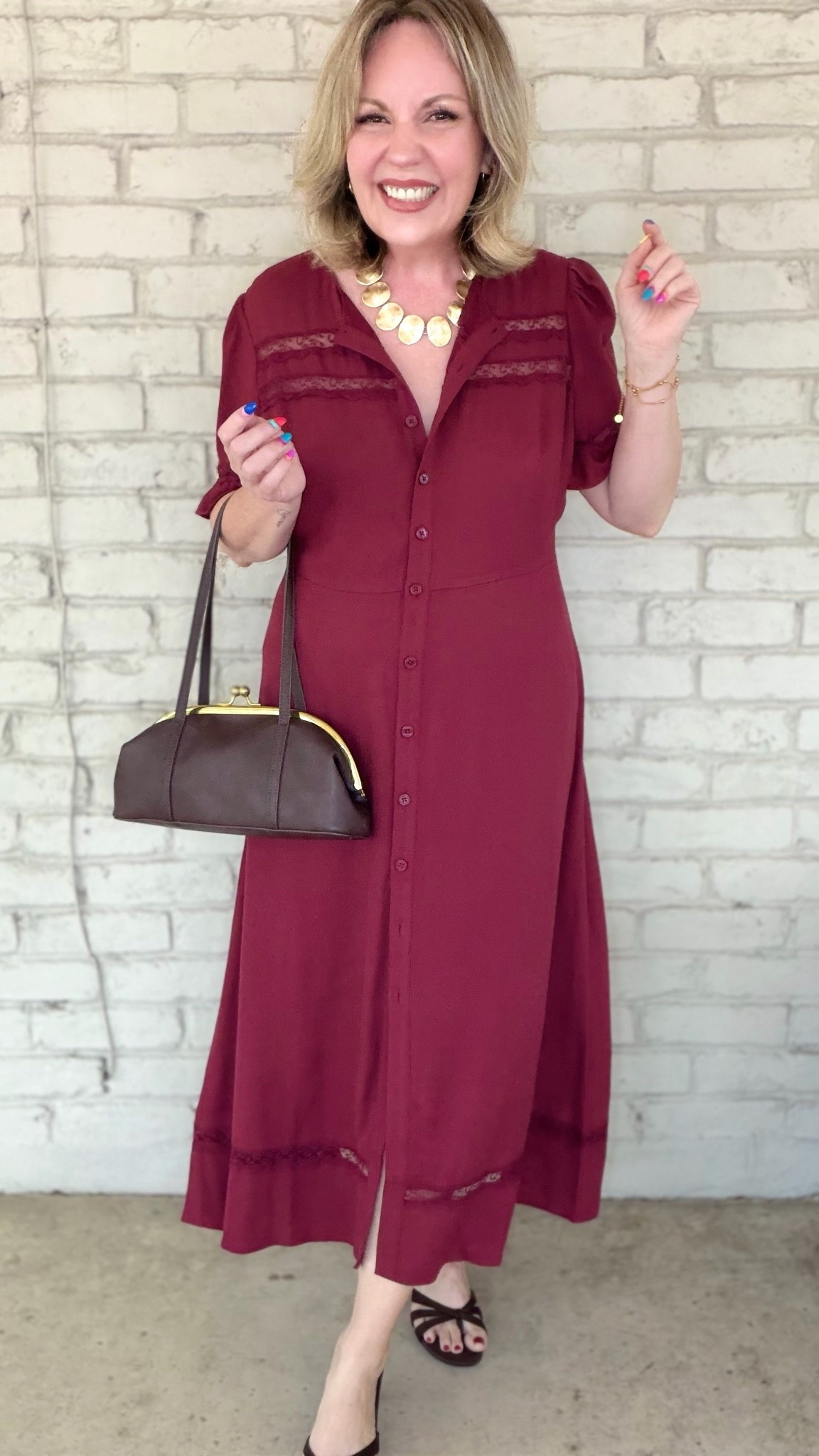 Medium dress

#LTKSaleAlert #LTKPetite #LTKOver40