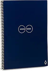 Rocketbook Core Reusable Smart Notebook | Innovative, Eco-Friendly, Digitally Connected Notebook ... | Amazon (US)