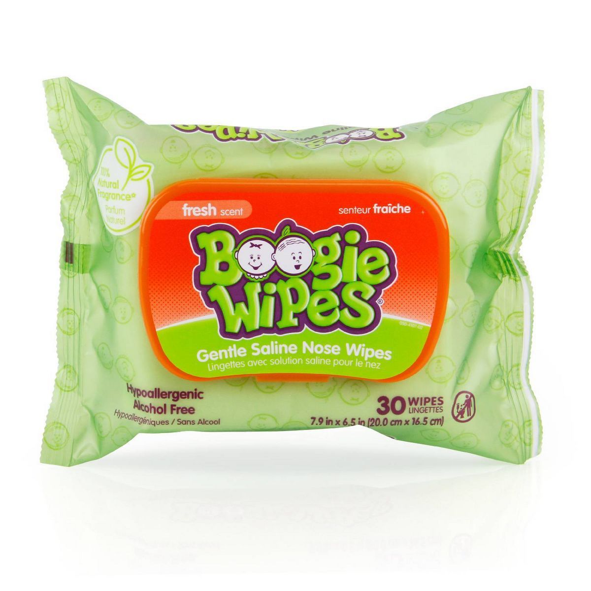 Boogie Wipes Saline Nose Wipes Fresh Scent - 30ct | Target