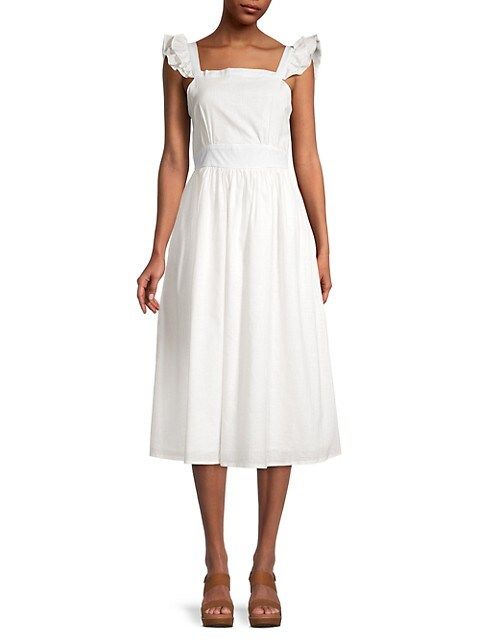 ​Ruffle Sleeve A-Line Dress | Saks Fifth Avenue OFF 5TH
