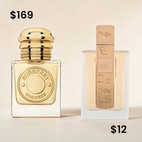 Smells like luxury without the price tag 💁🏼‍♀️ This dupe brings the same creamy vanilla + lavender vibe as Burberry Goddess—warm, feminine, and effortlessly addictive with a soft, everyday glow.

Hashtags:
#perfumedupe #fragrancelover #burberrygoddess #lattafa #vanillaperfume #luxurydupe #affordablefragrance #cleanvibes #signature scent #dupealert

30 words / with slashes:
vanilla / lavender / warm / feminine / cozy / creamy / soft / elegant / everydayluxury / signaturevibes / sweetbutgrown / addictive / airy / glowing / effortless / budgetdupe / cleanvibes / fragrancefind / subtle / chic

#LTKxAerie #LTKFestival #LTKMothersDay