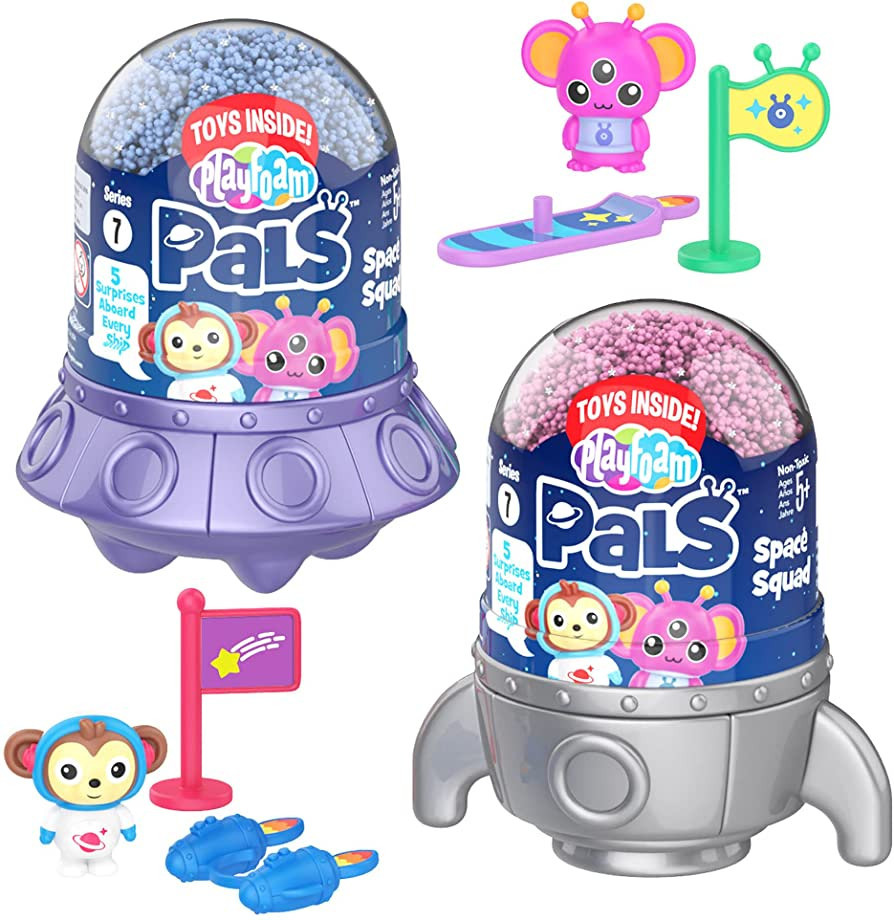 Educational Insights Playfoam Pals Space Squad 2-Pack, Fidget, Sensory Toy, Easter Basket Stuffer... | Amazon (US)