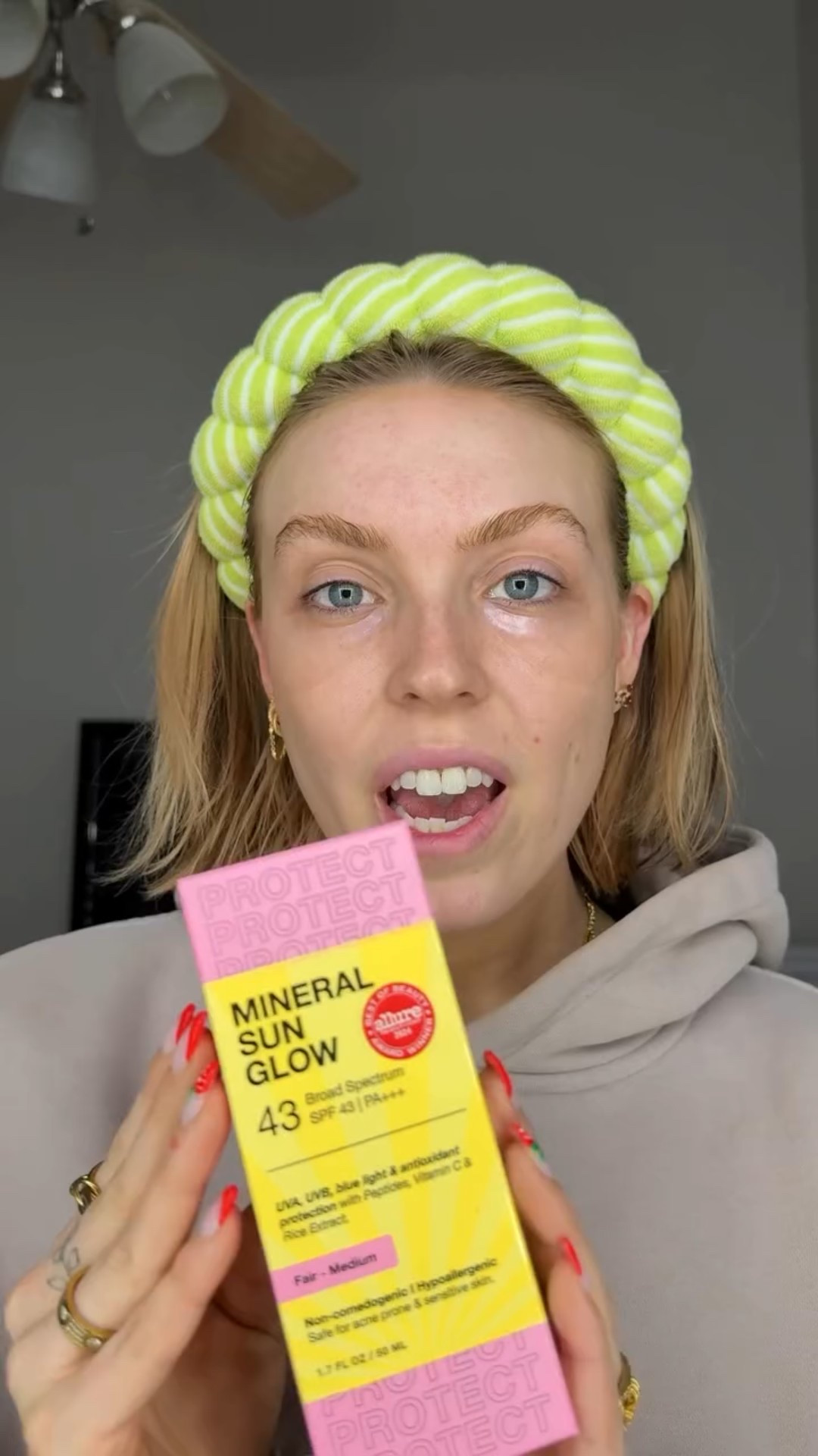 okay… obsessed is an understatement 👀 this is your sign to try the glowy skin meets SPF moment that is the @innbeautyproject Sun Glow Sunscreen ☀️✨