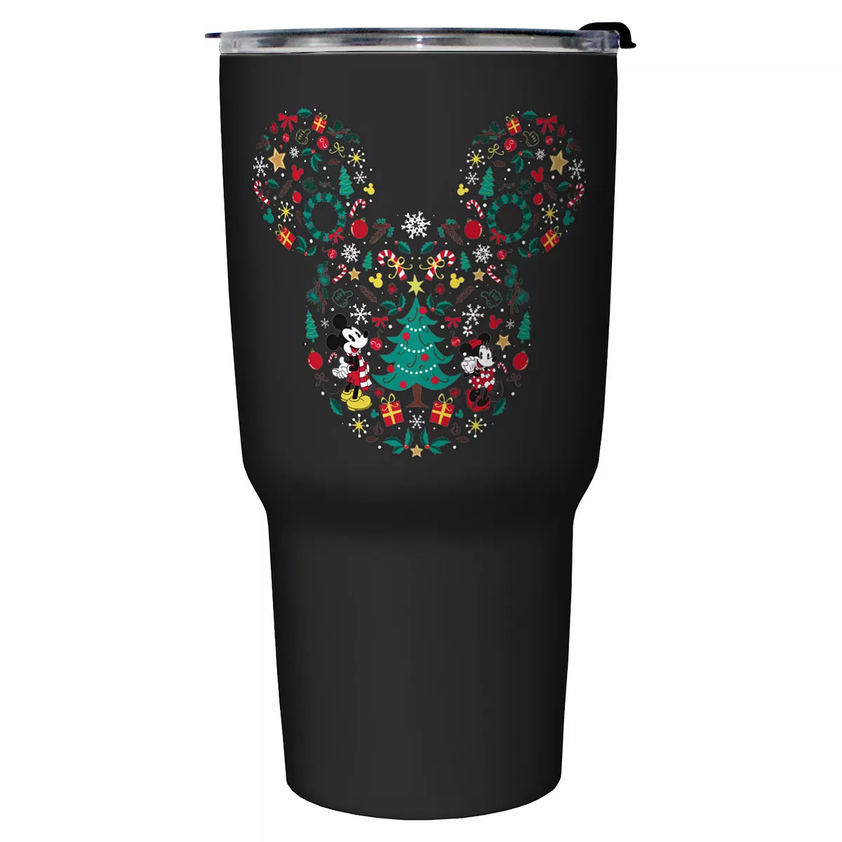 Disney's Mickey Mouse And Minnie Christmas Icons 27-oz. Stainless Steel Travel Mug | Kohl's