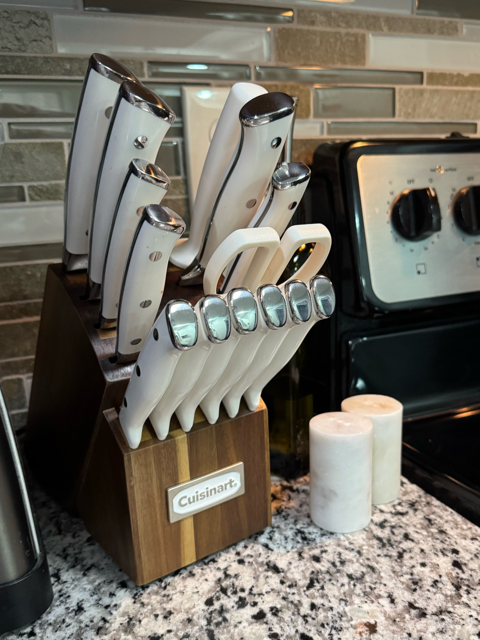 Knife block on sale for $70 at target for cyber Monday - great gift idea for mom, the cook, etc. 

aesthetic kitchen, knife set, gift idea 

#LTKCyberWeek #LTKFindsUnder100 #LTKGiftGuide