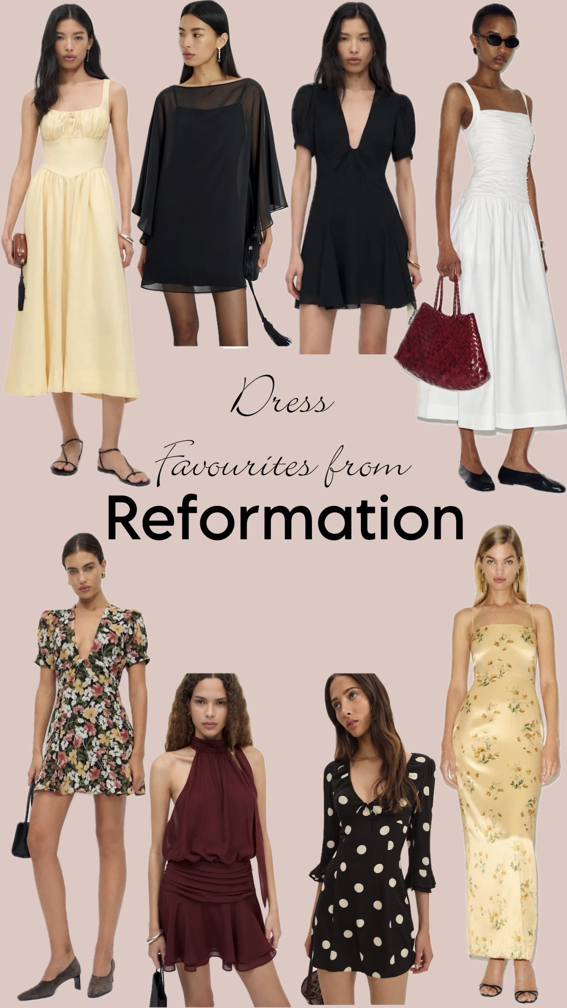 Some of my favourite spring dresses from @Reformation 💗 #ad 

#LTKstyletip #LTKcanada #LTKdresses