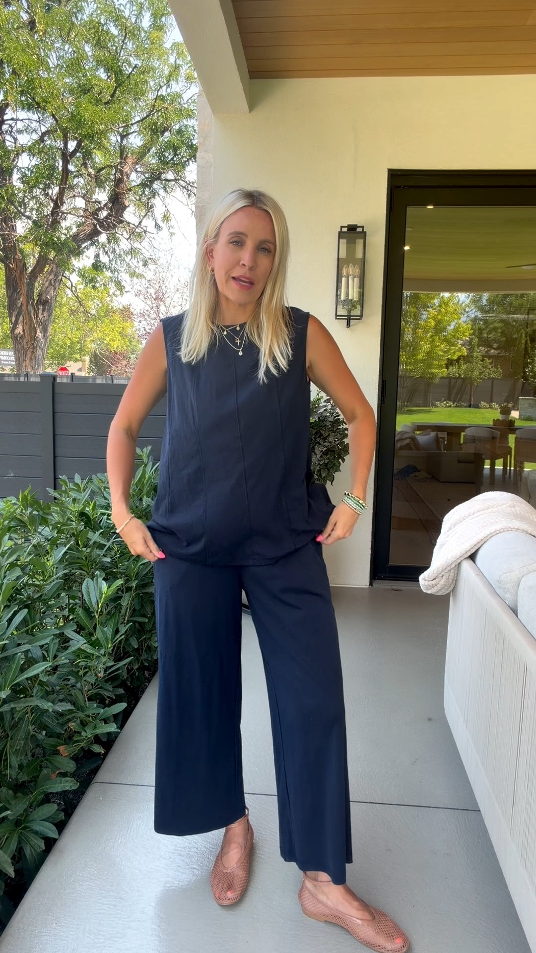 My favorite set now comes in this new navy color!

#LTKgrwm #LTKootd #LTKmomlife