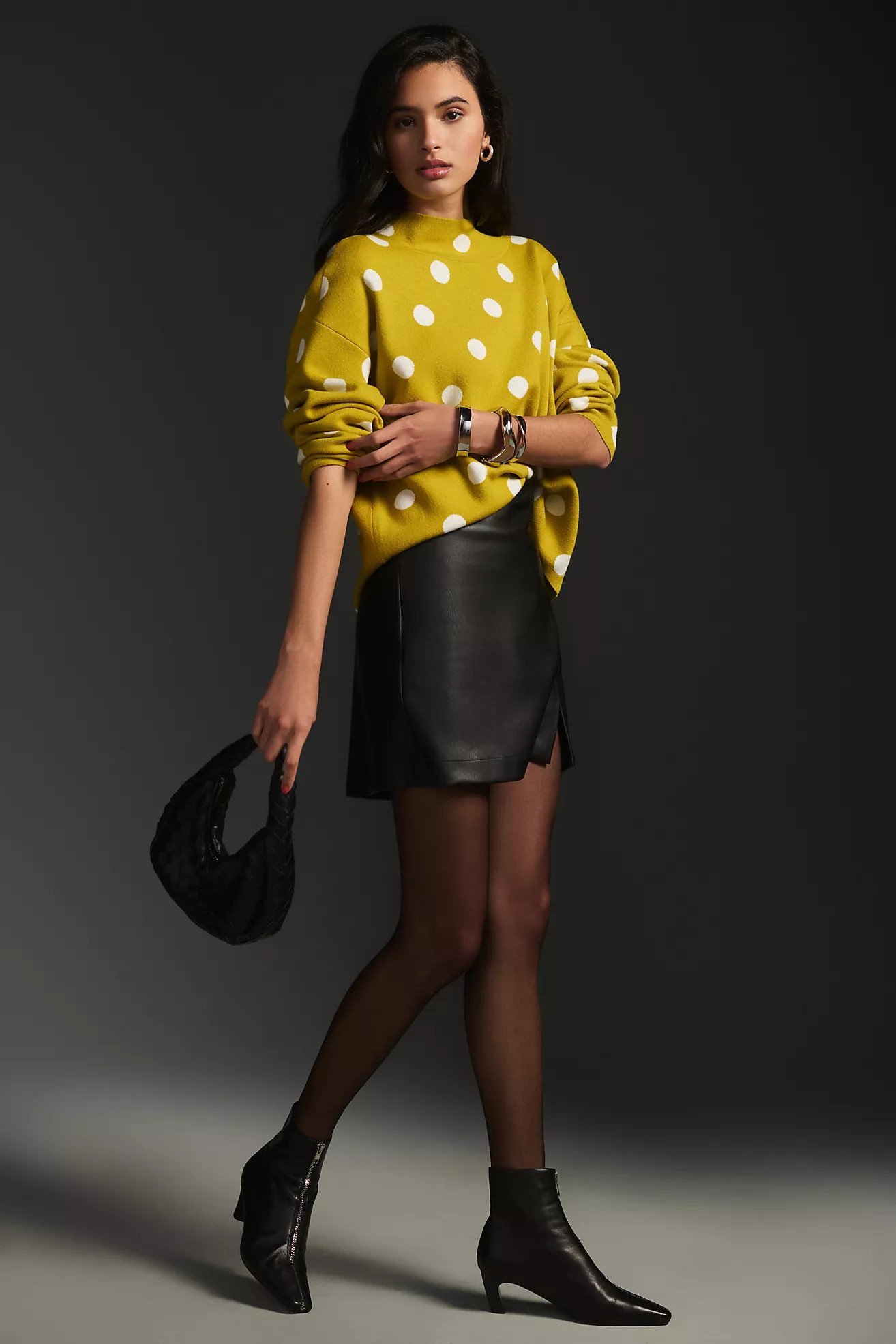 Maeve Carys Mock-Neck Sweater | Anthropologie (US)