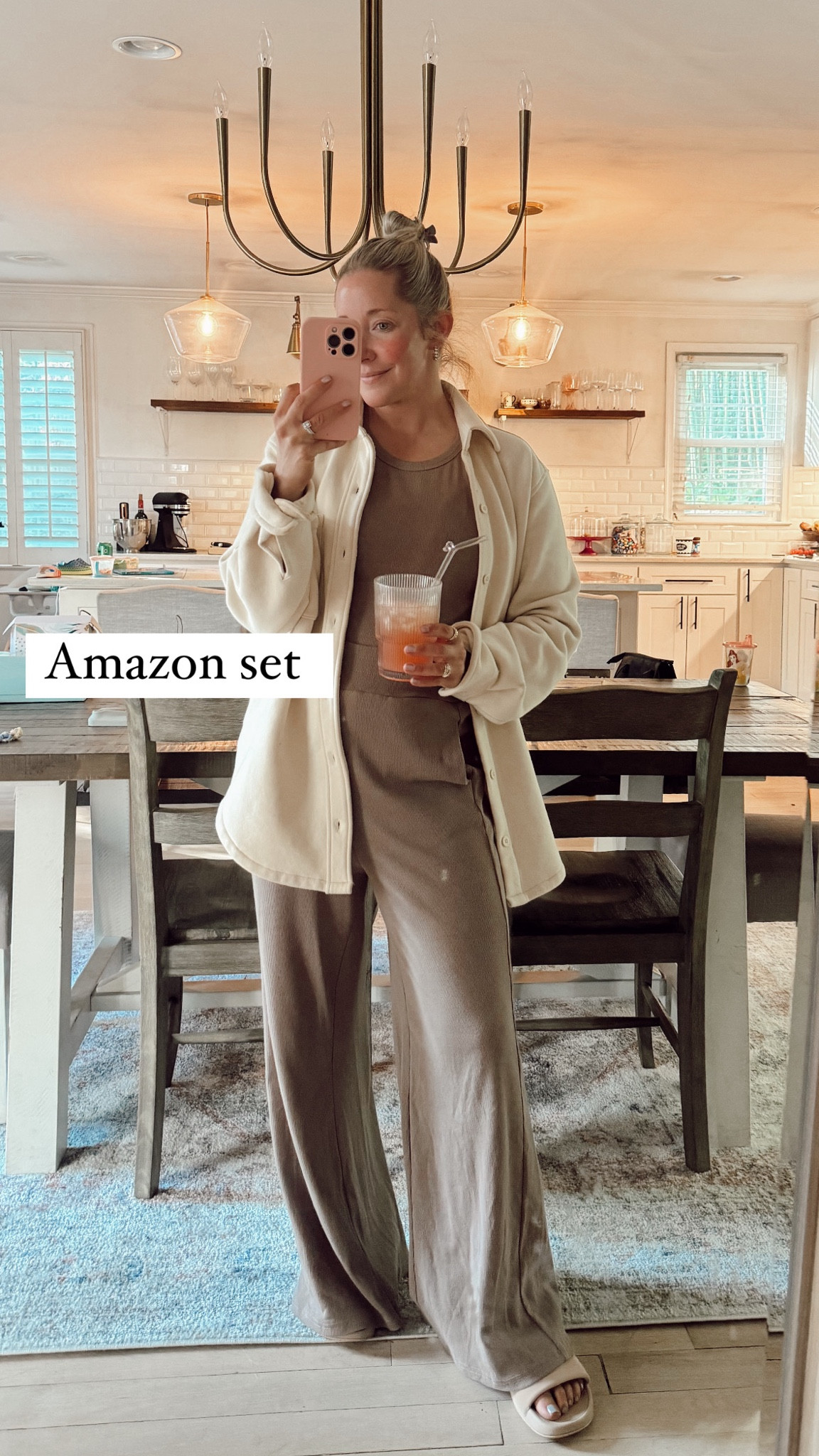 Amazon set 
OOTD
Sandal 
Lululemon 

#LTKfindsunder50 #LTKSeasonal