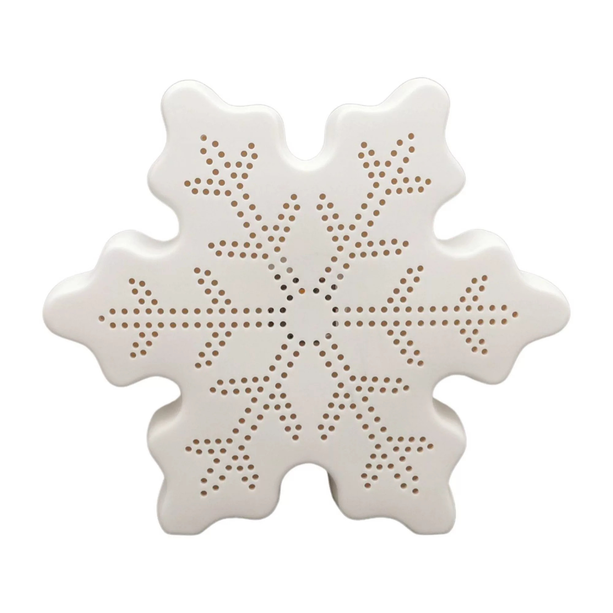 St. Nicholas Square® Ceramic LED Snowflake Table Decor | Kohl's
