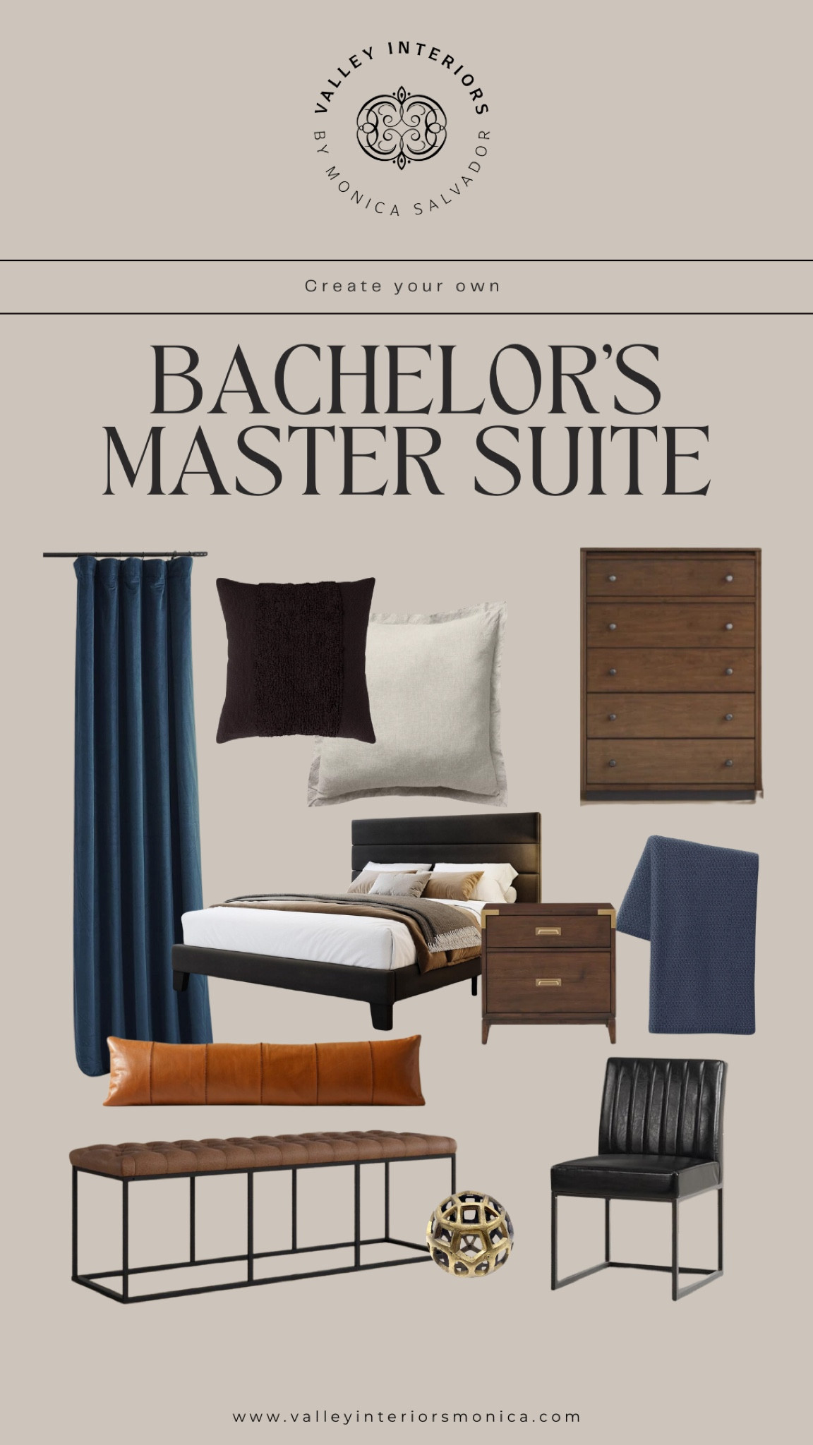 Excited to share another LTK collaboration! This bedroom is a true embodiment of modern sophistication, featuring effortlessly contemporary style for this Bachelor Master. Explore the full look through the LTK link in my bio, and extra pieces in my stories!

#LTKMens #LTKHome #LTKWatchNow