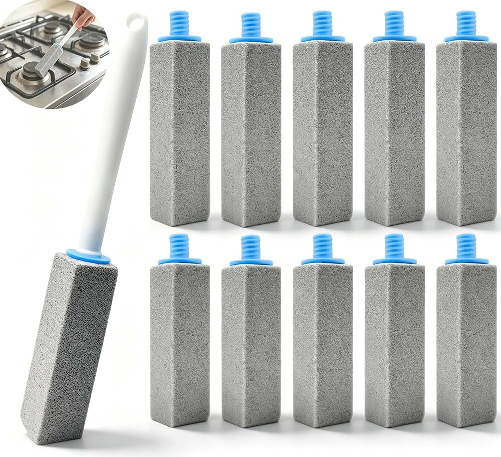 Pumice Stone for Cleaning Stove Grates & Top, Oven and Grill, Pumice Stone for Stove, Remove Stub... | Amazon (US)
