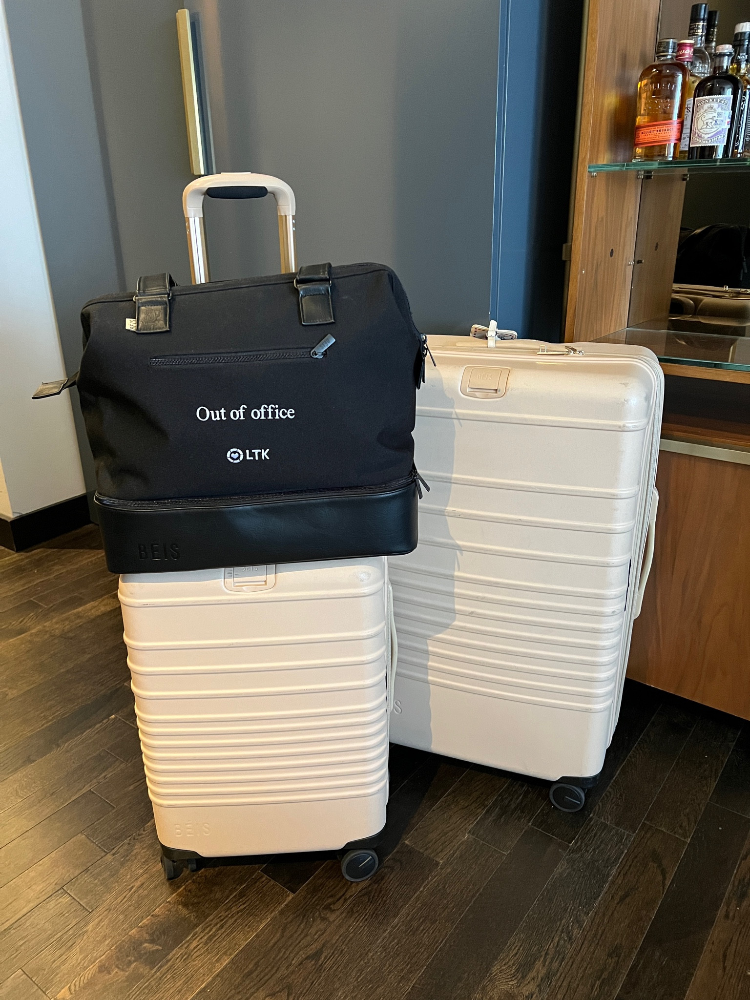 The best luggage I’ve found! And we were gifted the mini weekender by LTK! So cute!! 

#LTKTravel