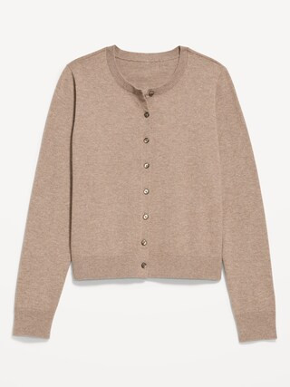 SoSoft Lite Cropped Crew-Neck Cardigan | Old Navy (US)