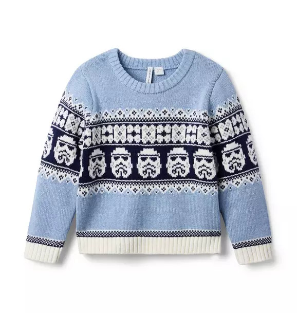 STAR WARS Stormtrooper Fair Isle Sweater | Janie and Jack