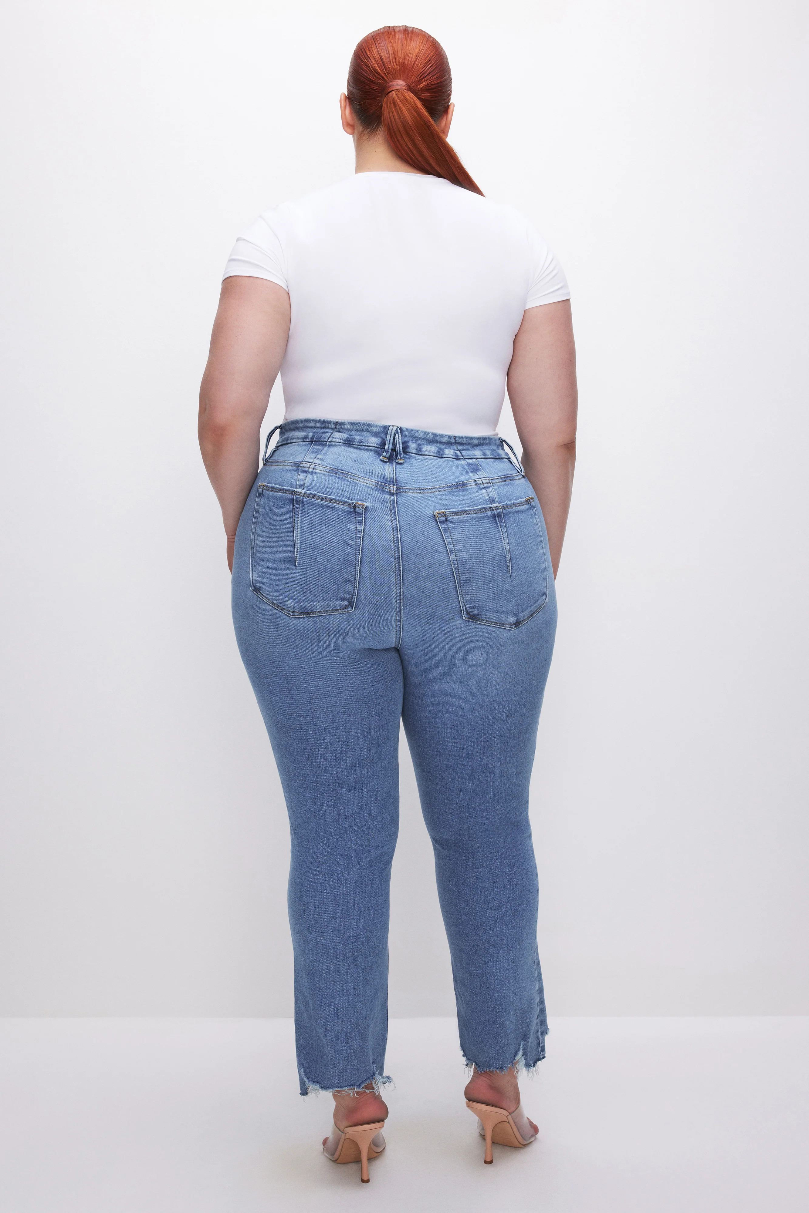 SOFT-TECH GOOD LEGS STRAIGHT JEANS | INDIGO514 - GOOD AMERICAN | Good American