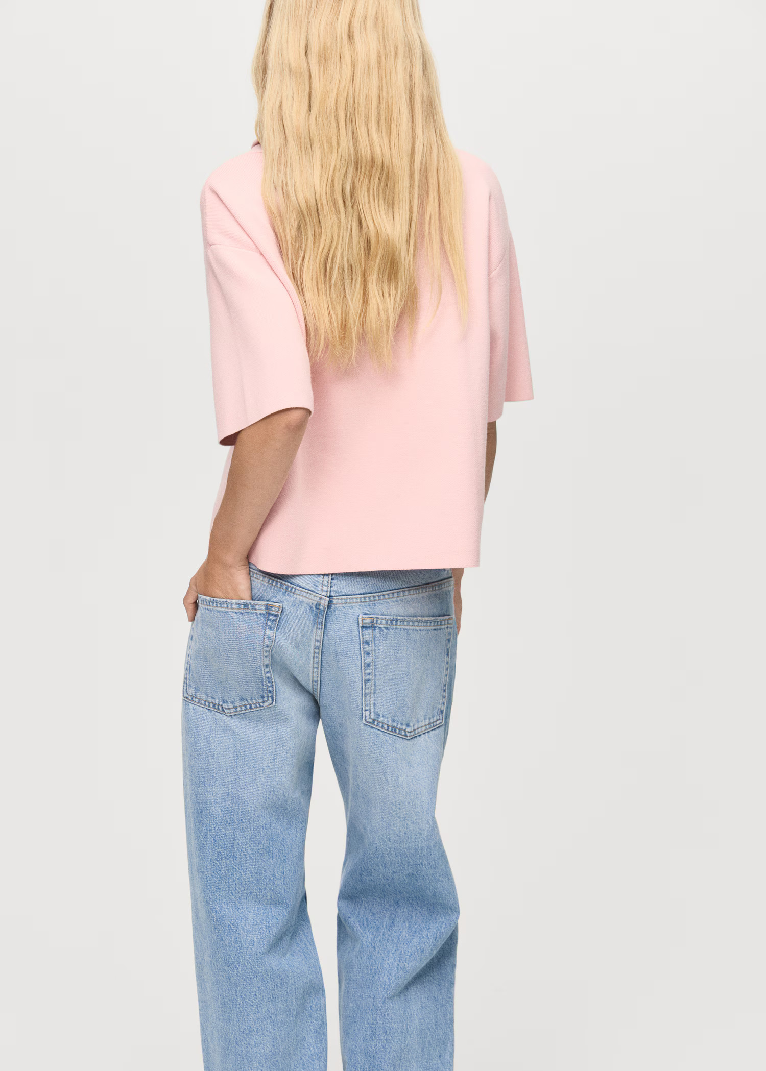 Short-sleeved turtleneck sweater | Mango (US/MX/AU)