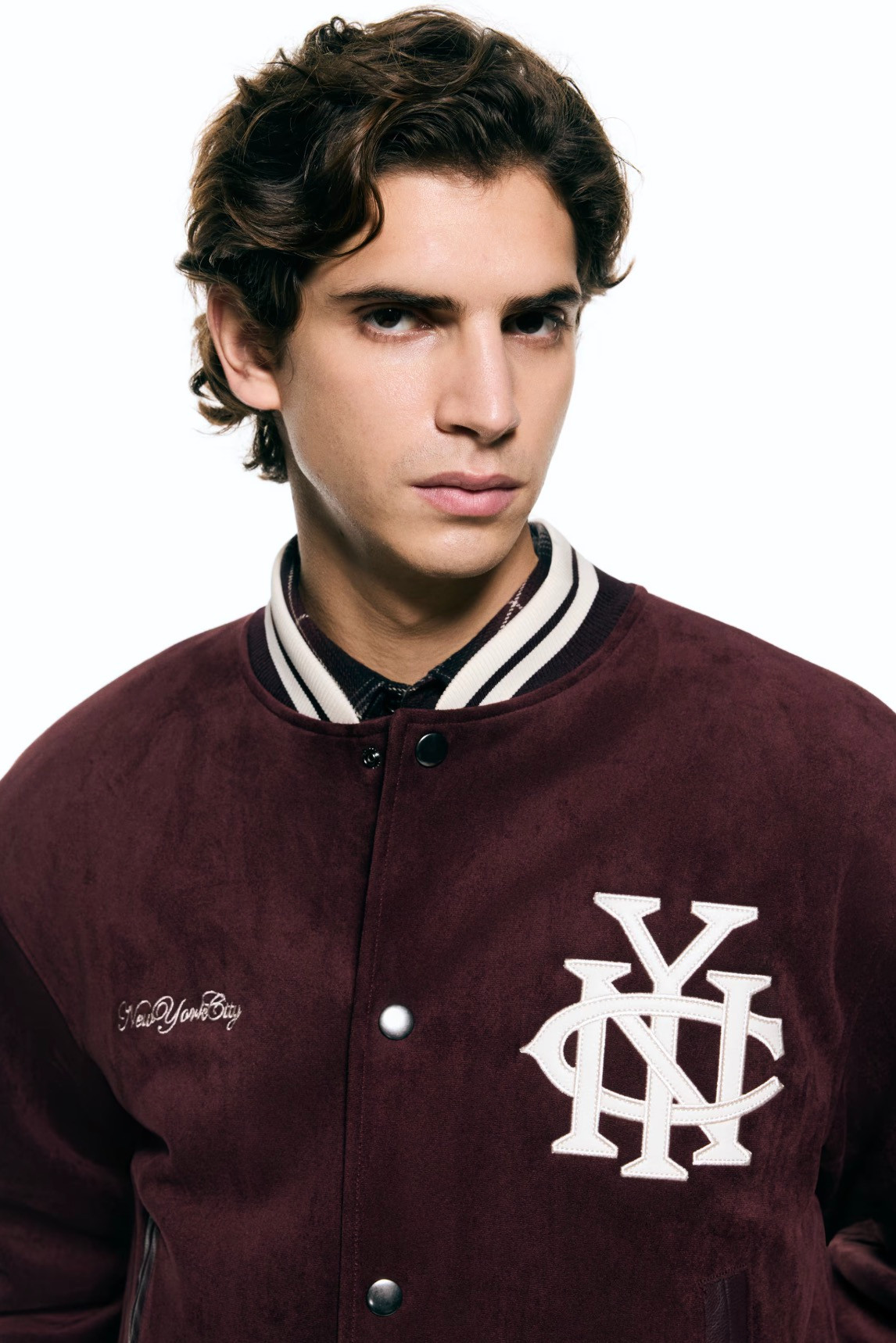 Burgundy Baseball Jacket Outfit for Men | NYC Street Style Look 

 #LTKMens