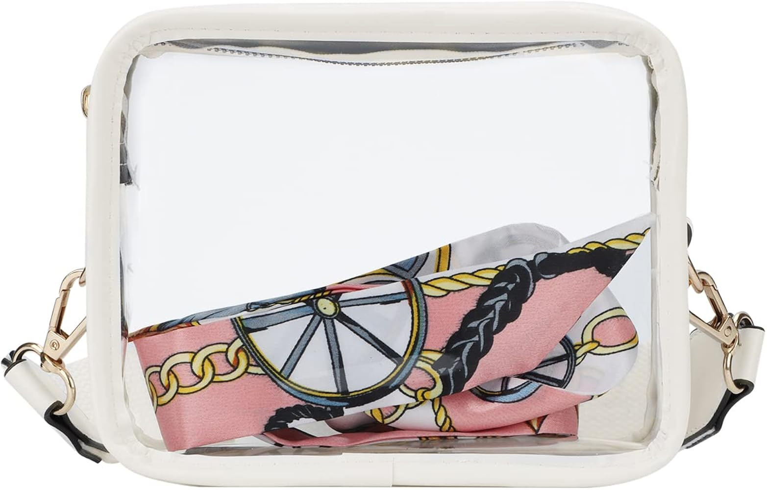 Oweisong Clear Purses for Women Stadium Approved Crossbody Bag Transparent Concert Sport Shoulder... | Amazon (US)