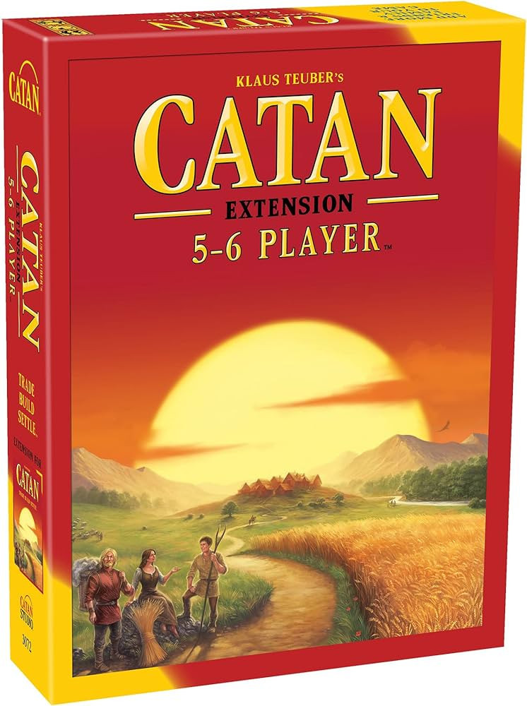 CATAN Board Game 5-6 Player EXTENSION - Expand Your CATAN Game for More Players, Strategy Game fo... | Amazon (US)