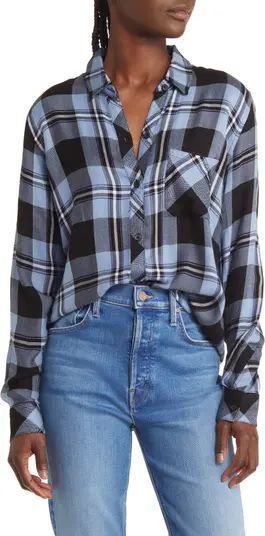This classic plaid-patterned twill shirt with a roomy fit is the perfect throw-on-and-go piece fo... | Nordstrom