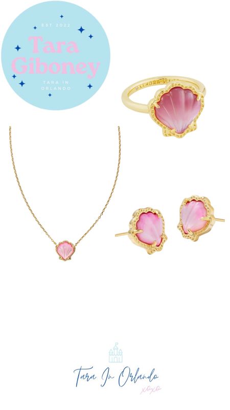 Kendra Scott mermaid jewelry pink shell earrings pink shell necklace 

#LTKGiftGuide #LTKFindsUnder100 #LTKSeasonal