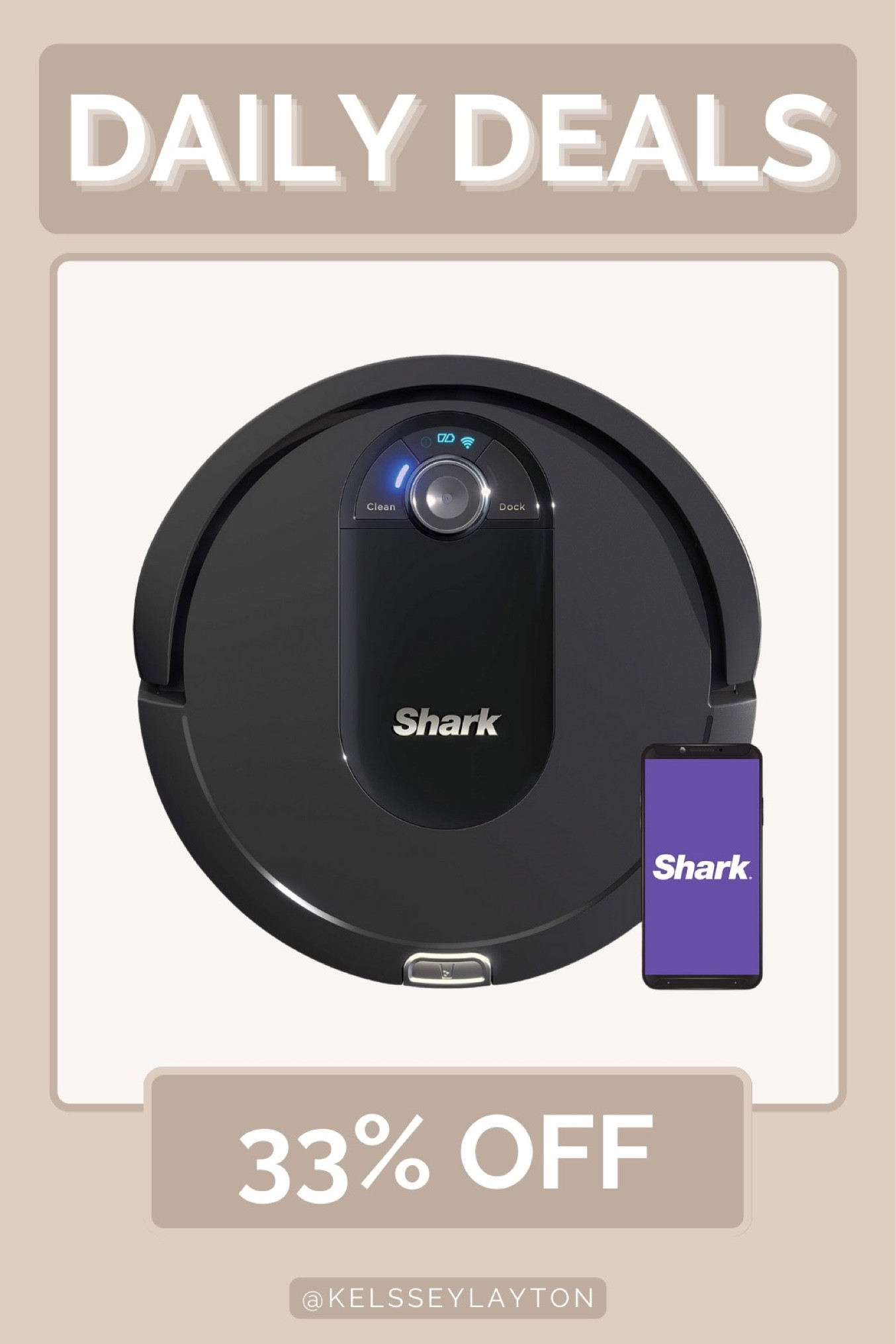 Amazon daily deal, shark robot vacuum on sale 

#LTKsalealert #LTKhome