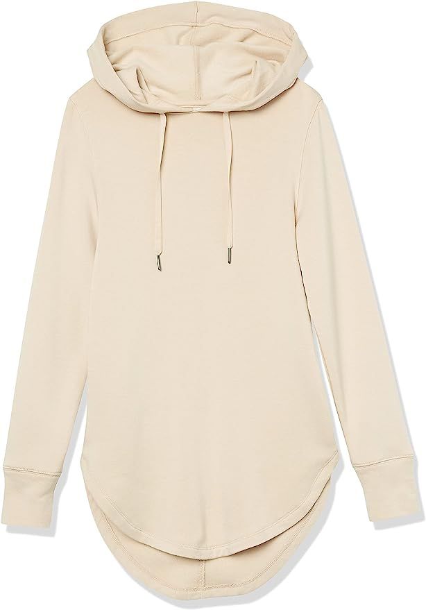 Amazon.com: Core 10 Women's Cloud Soft Fleece Standard-Fit Long-Sleeve Hoodie Sweatshirt, Taupe, ... | Amazon (US)