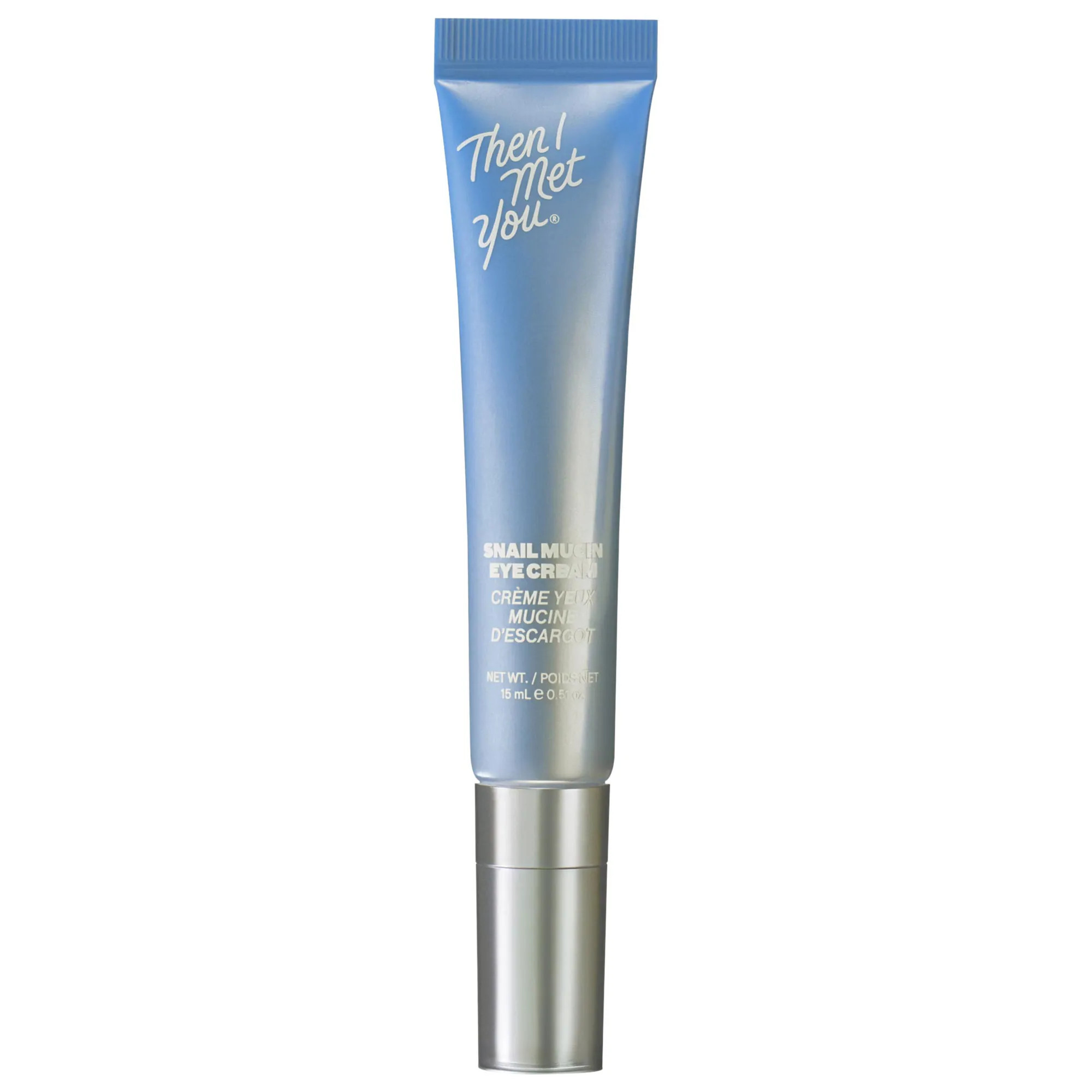 Then I Met You Snail Mucin Firming and Brightening Korean Eye Cream with Volufiline, Peptides, & Collagen for Fine Lines & Wrinkles 0.51 oz/15 ml | Sephora (US)