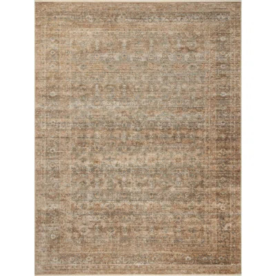 Amber Lewis x Loloi Molly Gold / Blue Area Rug | Wayfair North America