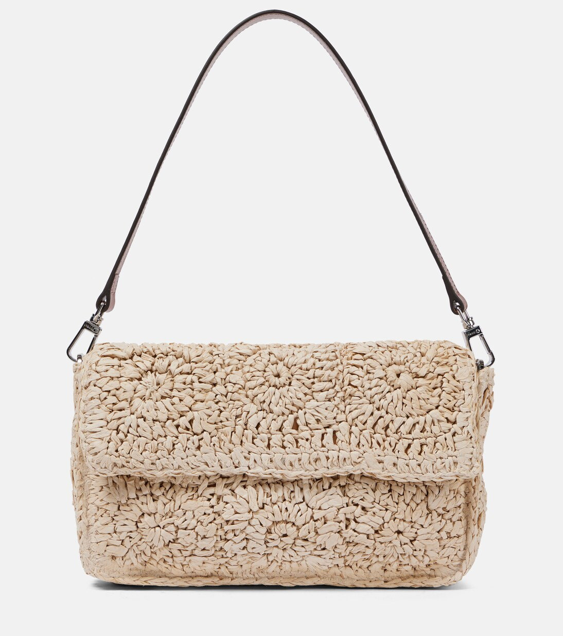 Timmy Small crochet raffia shoulder bag | Mytheresa (US/CA)