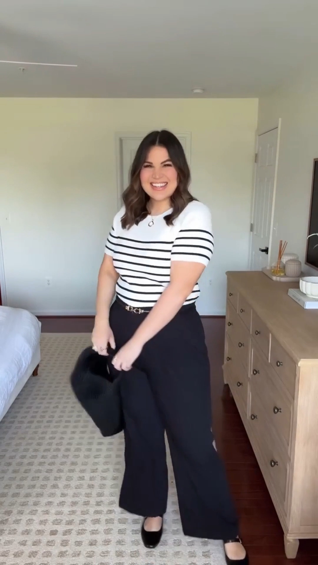 Midsize workwear outfit! 
Tee - xl 
Pants - xl long 
Flats - 9.5
Bra + undies: * use code  KELLYELIZXSPANX to save 

// amazon fashion, midsize fashion, workwear, office style 



#LTKTall #LTKWorkwear #LTKMidsize