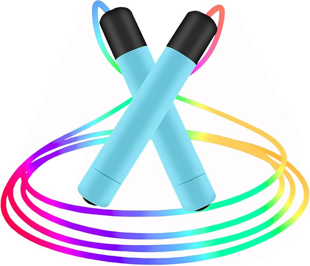 LED Light Up Jump Ropes for Kids Boys Girls, Glowing Skipping Rope Students Sports Class, Adjusta... | Amazon (US)