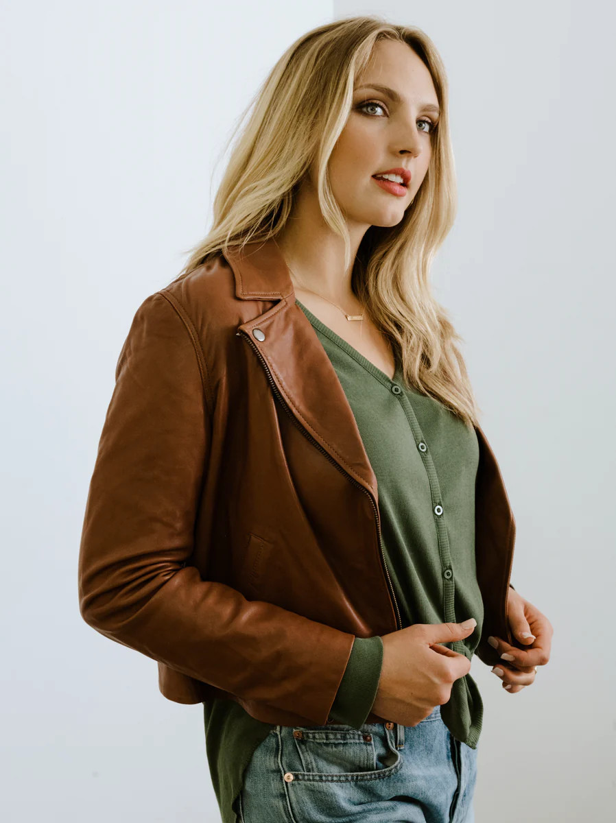 Maha Leather Jacket | ABLE Clothing