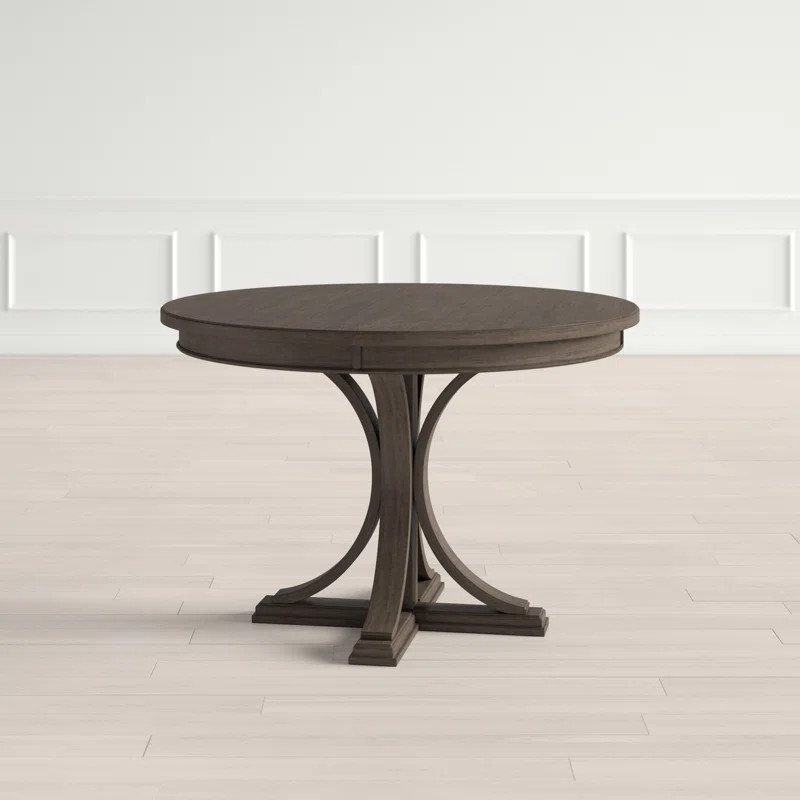Helena Round Wood Pedestal Dining Table | Wayfair North America